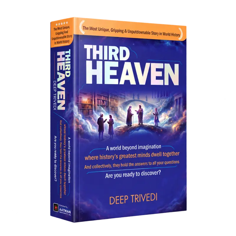 Third Heaven (English) – Deep Trivedi — 3D book cover